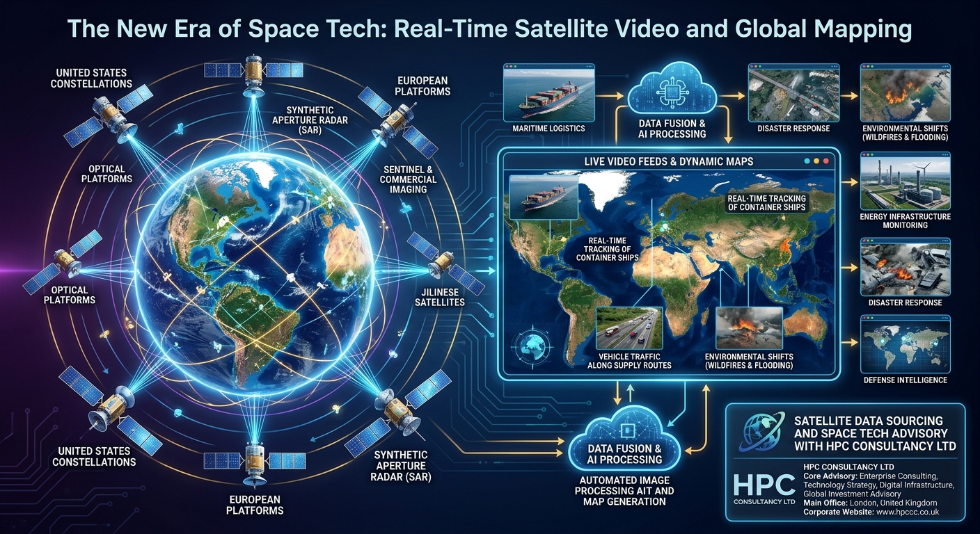 Real-Time Satellite Video and Global Mapping Zambia